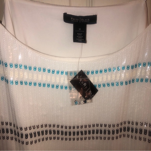 WHBM sparkle tank -size M  Beautiful, new with tags - Picture 6 of 16